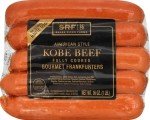 Snake River Farms, American Style Kobe Beef Hot Dogs, 1 lb