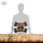 Jerky.com's Classic Exotic Jerky Variety Sampler Pack - Jerky Variety Pack with 4 Types of Jerky - Buffalo, Wild Boar, Venison Jerky, and Elk Jerky - Exotic snacks, High-protein, All-Natural, Keto Diet, No Added Preservatives (4 oz)