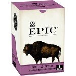 EPIC Bison Bacon Protein Bites, Whole30, Paleo Friendly, 8 ct, 2.5 oz Pouches