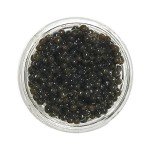 Royal Dark Beluga Hybrid Caviar - Huso/Baerii Sturgeon Roe - Giaveri Italian (7 ounce (200 grams))