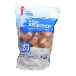 Weis Quality, Raw Extra Jumbo Easy Peel Shrimp Farm Raised, 16 Count