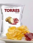 [VARIETY PACK] Black Truffle, Cured Cheese & Iberico Ham - Torres Potato Chips (3 PACK) - Old-Fashioned Handcrafted Patatas Fritas - Product of Spain | Light and Crispy with Bold Flavors | Perfect Snack for Those with Food Sensitivities | Imported from Spain [Queso Manchego Curado, Jamon Iberico y Trufa Negra]
