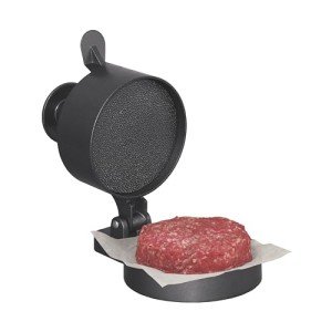 Weston Burger Press, Makes 4 1/2" Diameter Patties for Hamburger, Crab Cakes, Sausage, 1/4lb to 3/4lb, Spring Ejector for Easy Removal, Single, Non-stick Heavy-Duty Cast Aluminum