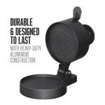 Weston Burger Press, Makes 4 1/2" Diameter Patties for Hamburger, Crab Cakes, Sausage, 1/4lb to 3/4lb, Spring Ejector for Easy Removal, Single, Non-stick Heavy-Duty Cast Aluminum