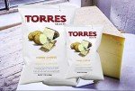 Torres Potato Chips 6-Pack with BAG CLIP 2 Cured Cheese Chips 50g/1.76oz, 2 Black Truffle Chips 40g/1.41oz, 2 Iberico Ham Chips 50g/1.76oz - Old-Fashioned Handcrafted Patatas Fritas - Product of Spain
