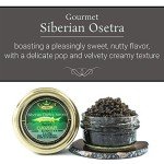 OVERNIGHT SHIPPING - OLMA Siberian Osetra Aurora Black Caviar - Medium Grain Pearls, Superior Grade - 2 oz / 56 g