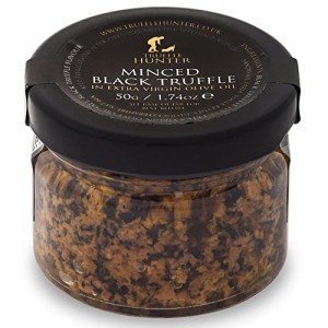 TruffleHunter - Minced Black Truffle - Preserved Truffles in Extra Virgin Olive Oil - 1.74 Oz
