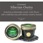 OVERNIGHT SHIPPING - OLMA Siberian Osetra Aurora Black Caviar - Medium Grain Pearls, Superior Grade - 3.5 oz / 100 g