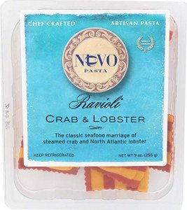 NUOVO PASTA Crab and Lobster Ravioli, 9 OZ