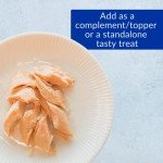 INABA Premium Hand-Cut Grilled Chicken Fillet Cat Treats/Topper with Vitamin E and Green Tea Extract, 0.9 Ounces Each, Pack of 6, Extra Tender Crab Broth