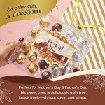 ChocZero Keto Hazelnut Truffle Variety Pack, Dark Milk and White Chocolate, No Added Sugar, Gluten Free, Holiday Gift Idea, 24 Truffles, 13oz