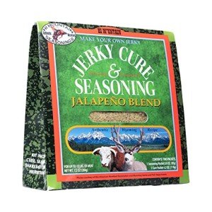Hi Mountain Jerky Seasoning and Cure Kit | JALAPENO BLEND | Create Savory Homemade Beef Jerky | Great for Beef, Deer, Elk, & Venison | Mix will Season up to 15lbs. of Meat (1 Box)