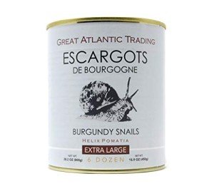 Escargots - 72 Pieces of Organic Helix Burgundy Snails - "Land Lobster" 1.76 lbs (800 Grams)