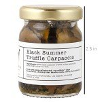 TRUFFLES USA Black Truffle Slices Carpaccio 1.76 oz - Imported from Italy - Specialty Truffle slices in Extra Virgin Olive Oil - Vegetarian - Gluten Free