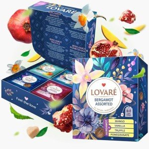 LOVARE Bergamot Tea Variety Pack - 32 Bags