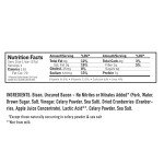 Bar Bison Bacon Cranberry Snack Bars - 12 Pack