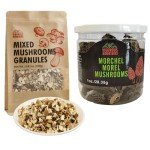 VIGOROUS MOUNTAINS Dried Morel and Assorted Mushroom Granules