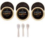 Bester Premium Russian Osetra Caviar Trio Pack