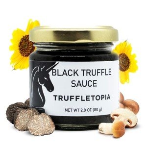 Black Truffle Sauce with Real Truffles - 2.8 oz
