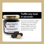 Black Truffle Sauce with Real Truffles - 2.8 oz