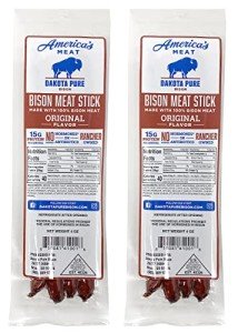 Dakota Pure Bison Meat Sticks - Original Flavor