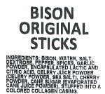 Dakota Pure Bison Meat Sticks - Original Flavor