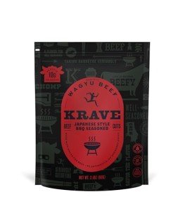 KRAVE JERKY Japanese Barbecue Wagyu Beef Jerky, 2.1 OZ