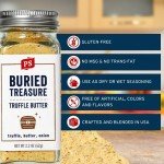 PS Seasoning Buried Treasure- Truffle Butter Seasoning, All-Purpose Truffle Seasoning, Seasoning Shaker with Black Truffle, Butter, Onion & Sea Salt