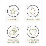 TruffleHunter - Black & White Truffle Oil Set - Extra Virgin Olive Oil for Cooking & Seasoning - 8.45 Oz X2