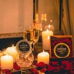 OVERNIGHT GUARANTEED, Bester’s Luxury Osetra Trio Gift Set, Imported Russian Osetra - Karat Black, Karat Amber, Siberian Osetra (8.8oz/250g each) 26.4oz/750g Total, Premium Quality, Traditional Style