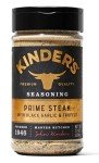 Kinder's Prime Steak with Black Garlic and Truffle Rub (7.9oz) and Caramelized Onion Burger Rub (5.4oz) - Bundle/Kit