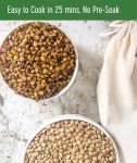Red Lentils 4 LB | Brown Lentils 5LB | Black Beluga Lentils 4 LB | 13 LBS Total | Family Farmed in Pacific Northwest | Non-GMO | 100% Non Irradiated | Kosher | Vegan