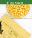 Red Lentils 4 LB | Brown Lentils 5LB | Black Beluga Lentils 4 LB | 13 LBS Total | Family Farmed in Pacific Northwest | Non-GMO | 100% Non Irradiated | Kosher | Vegan