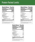 Red Lentils 4 LB | Brown Lentils 5LB | Black Beluga Lentils 4 LB | 13 LBS Total | Family Farmed in Pacific Northwest | Non-GMO | 100% Non Irradiated | Kosher | Vegan