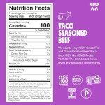 Chomps 6 Flavor Variety Trial Pack - Grass-Fed & Finished Beef and Venison & Antibiotic Free Turkey Meat Snack Sticks, Keto, Paleo, Low Carb, Whole30 Approved, Gluten Free, Zero Sugar Food