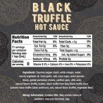 Melinda's Black Truffle Bundle: 24 fl oz Black Truffle Hot Sauce | 2 Pack | & 1-8" Red Babecue Basting Brush