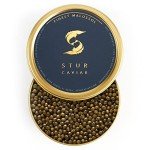 STUR Royal Osetra Sturgeon Caviar - 17.6 OZ / 500 GR - Ossetra Black Roe - OVERNIGHT GUARANTEED