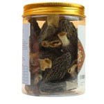 QIANPINHUI Morel Mushroom Organic Dried Morel Mushrooms, Dehydrated Gourmet Morchella Conica Edible Mushrooms for Cooking 1oz, 28.35g - New Sealed Packaging