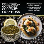 SKAZKA CAVIAR - Russian Osetra Caviar - Premium Dark Amber Caviar, Fish Roe, Wild-Caught Caviar Food, Overnight Delivery - Buttery Flavor - 8 Oz