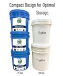Beluga Lentils | 25 LBS | Emergency Food Storage Bucket | Non-GMO | Vegan | Bulk