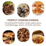 MEIMIDUO 2oz(56.7g) Grade AAA Dried Morel Mushrooms (Morchella Conica) for Cooking, Ketone Friendly, Gluten-Free, Fat-Free, Sugar-Free, No additives, Healthy, Nutritious & Umami Morel Mushrooms