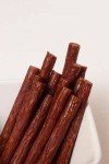 17 mm SLIM snack stick casings for homemade snack Slim Jim sausage. Just add beef, venison, pork etc. ENOUGH Casings for 23 lbs of meat. 5 strands per pack. Beef collagen product. USA