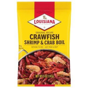 Louisiana Fish Fry Products Crawfish, Shrimp & Crab Boil Seasoning - Spicy & Delicious Seafood Powder Complete Seasoning - Low Salt Cajun Seasoning (5 Ounce (Pack of 1))