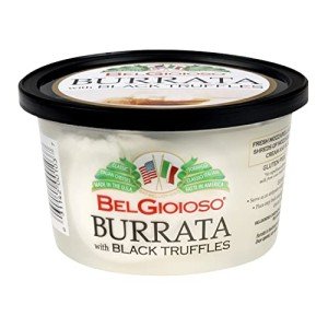 Belgioioso Burrata with Black Truffles, 8 oz
