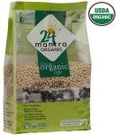 Organic Urad Dal Split 1 lb, Split Matpe or Beluga Beans Washed Lentils Without Skin,USDA Certified Organic, Pesticides Free, Adulteration Free, Sodium Free - 24 Mantra Organic
