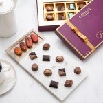 CARIANS Chocolate Gourmet Truffles Box, Belgium Chocolate Limited Edition, Chocolate Gift, Gourmet Chocolate Basket, Assortment of Milk, Dark, White Chocolate, Chritmas, Holiday, Thanksgiving Gifts