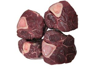 Bison center cut shank USDA inspected (4 osso buco per bag) (1 bags of 4) - TenderBison