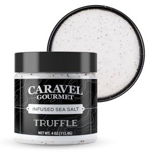 Black Truffle Sea Salt - 4 oz Jar