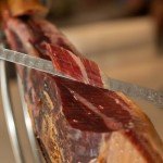 Iberico Acorn-Fed Ham - Sliced Jamon Pata Negra, 3 oz | Premium Spanish Dry-Cured Ham, Gourmet Charcuterie, 100% Bellota, Rich Flavor, Imported Iberian Delicacy