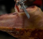 Iberico Acorn-Fed Ham - Sliced Jamon Pata Negra, 3 oz | Premium Spanish Dry-Cured Ham, Gourmet Charcuterie, 100% Bellota, Rich Flavor, Imported Iberian Delicacy